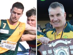 Um técnico e jogador do Boddington Football Club que expôs sua genitália em um pub local foi multado e banido do bar.