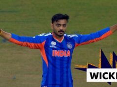 Copa do Mundo T20 Masculina da ICC: Akshar Patel da Índia derrota Babar Azam do Paquistão em cinco corridas.