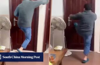 Clipe da fúria do pai chinês sobre a filha secar o cabelo com lenços de papel obtém 110 milhões de visualizações