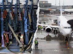 Relatório: Um americano foi preso na Rússia depois que um estoque de rifles Kalashnikov foi encontrado em uma mala