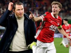 O AZ enfrentará o ex-técnico do Feyenoord, Brian Priske, na 8ª final da Conference League.