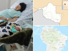 Uma tribo amazônica em extinção recebe um novo membro com nascimento inesperado