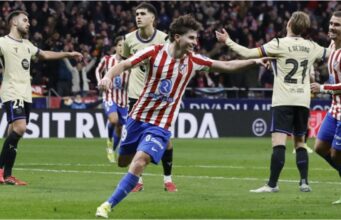 4-0 e sem piedade: Com gol incrível de Julián Álvarez, Atlético Madrid esmaga o Barcelona
