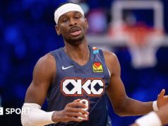 NBA: Shai Gelios-Alexander leva o Oklahoma City Thunder à vitória após lesão