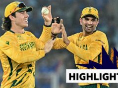 A África do Sul é boa demais para a Índia na estreia do Super 8.