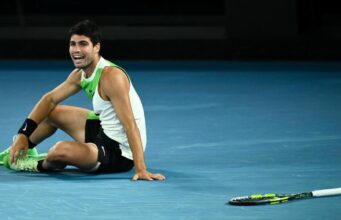 Carreira do campeão do Aberto da Austrália Carlos Alcaraz