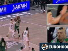 Panathinaikos: Furioso pelo árbitro e momentos finais com Hayes-Davis (Vídeo)