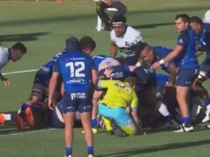 Tizzano deixou cair nas proximidades