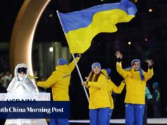 A portadora do sinal olímpico da Ucrânia era uma mulher russa: ‘Tenho que me preocupar’