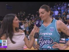Vídeo: ‘Você também pode manter a boca fechada’: estrela do WNBL derrubando-o