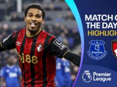 Bournemouth se recupera e vence o Everton, de 10 jogadores