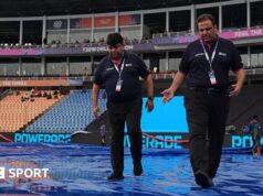 Copa do Mundo T20: Chuva mata as esperanças da Irlanda e do Super 8 da Austrália, partida do Grupo B da Irlanda contra o Zimbábue acabou