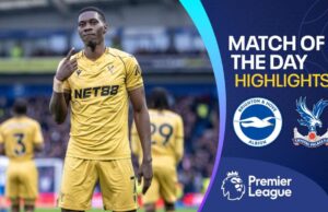 Destaques da Premier League: Brighton & Hove Albion 0-1 Crystal Palace