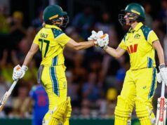 Alyssa Healy e Beth Mooney 50 Austrália venceram a Índia por 6 postigos no primeiro ODI