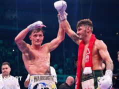 Leawood x Josh Warrington 2: Leawood supera facilmente Josh Warrington em uma revanche rancorosa.