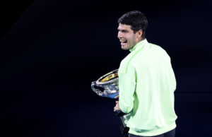 Carlos Alcaraz conquistou toda a terra