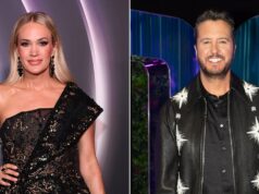 Carrie Underwood e Luke Bryan se enfrentam durante o julgamento do ‘American Idol’