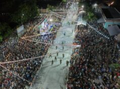 O grupo Profesía foi bicampeão e rainha do corso Quimili.
