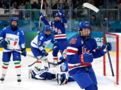 O hóquei feminino americano derrotou a Itália nas quartas de final das Olimpíadas de 2026