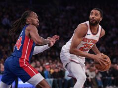 Mikal Bridges, dos Knicks, precisa sentar no banco novamente