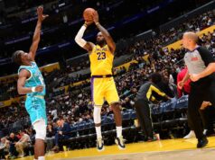 A sorte do Lakers no segundo tempo pode depender do arremesso de 3 pontos