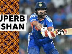 Kishan marcou 77 corridas pela Índia