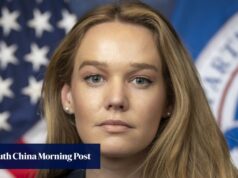 A principal porta-voz de segurança interna de Trump está saindo em meio à reação contra a repressão à imigração.