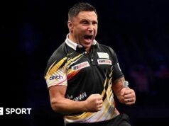 Resultados da Premier League Darts 2026: Gerwyn Price vence Michael van Gerwen em Antuérpia
