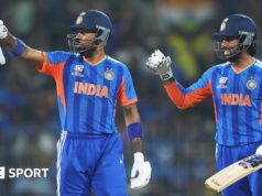 Copa do Mundo T20: Índia venceu o Zimbábue por 72 corridas para manter a defesa do título