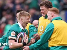 Seis Nações 2026: Inglaterra 21-42 Irlanda – visitantes vencem recorde