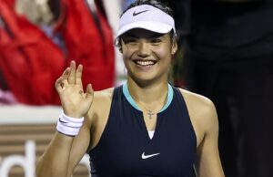 A gigante do vestuário criticou o novo patrocínio de Emma Radukano após a saída da Nike