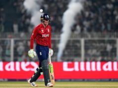 Benton Blitz England venceu os escoceses na Copa do Mundo T20
