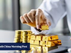 Varejistas de ouro para investimento mudaram-se para lojas vazias nas ruas principais de Hong Kong à medida que o preço do metal subia