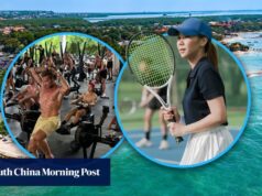 ‘Cação esportiva’ ganha popularidade entre os jovens da China, transformando escapadelas românticas em centros atléticos