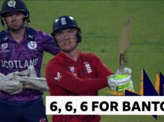 Benton acerta Watt com três seis.