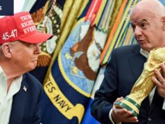 O presidente dos EUA, Donald Trump, tem contribuições para o maior saco de pólvora política no esporte