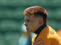 Cartwright se machucou quando os australianos começaram bem no Perth Sevens