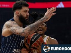 O Zvezda perdeu uma seqüência de duas derrotas consecutivas na EuroLeague contra o Efes.