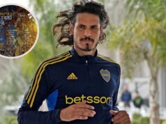 Com a aparição de Edinson Cavani, Claudio Úbeda apresenta o elenco do Boca para enfrentar o Platense