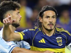 Mensagem de Edinson Cavani após ser assobiado em La Bombonera