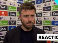 Carrick elogia o ‘implacável’ artilheiro Cisco.