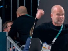 Sensacional Urbain Vennemars destrói completamente os óculos de um estranho após o forte desempenho do filho de Joepe.