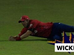 Overton fez uma captura ‘brilhante’ para remover Salman.