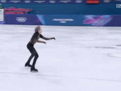 O hilariante movimento “Quad God” da patinadora americana Ilia Malinin deixou Novak Djokovic ofegante.