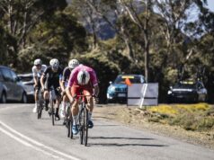 ProVelo Super League: Connor Wright, 17, vence o Tour Tasmania Stage 3, mas a etapa feminina é cancelada após o aumento da multidão.