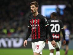 Matteo Gabbia, do Milan, é dúvida para o confronto com o Cremonese