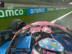 Franco Colapinto bateu no final da prova e assustou todo o público da Fórmula 1