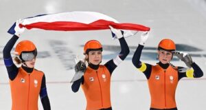 Medalhas de espelho, Jogos Olímpicos de Inverno de 2026 | Holanda permanece em quarto lugar no quadro de medalhas Após a medalha de prata na perseguição por equipes