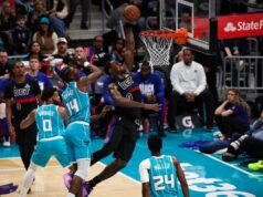 Quatro eliminações: Moussa Diabate comete falta em Jalen Duren e inicia a batalha Hornets-Pistons