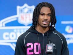 A escolha projetada para o primeiro turno, Jermod McCoy, não tem limites no joelho após lesão no LCA